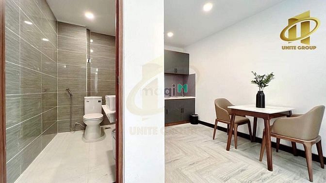 Hình ảnh Cho thuê 1PN 45m2-máy giặt riêng-Bancon-Cửa sổ Q5