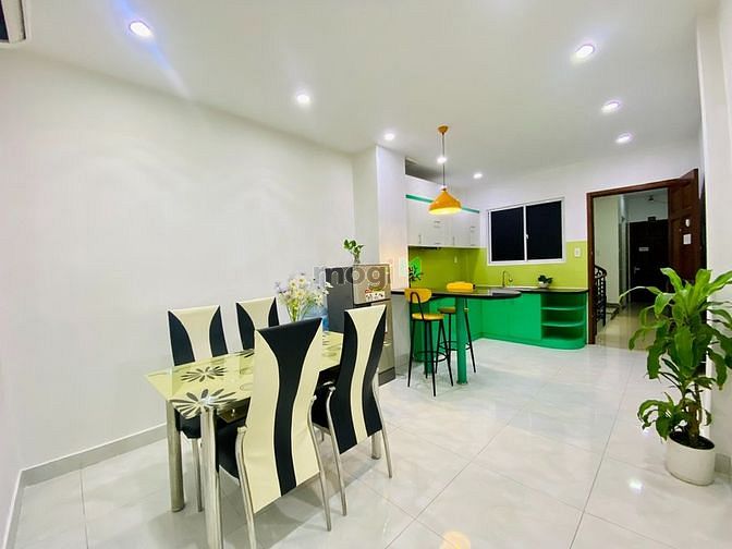 Hình ảnh Căn Hộ 45m2, 1 Phòng Ngủ - 1 Phòng Khách, kệ bếp lớn ở P.4 Tân Bình