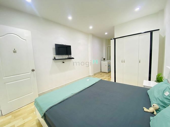 Hình ảnh Căn Hộ 45m2, 1 Phòng Ngủ - 1 Phòng Khách, kệ bếp lớn ở P.4 Tân Bình