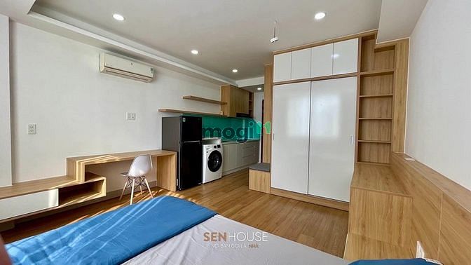 Hình ảnh 🌸Studio 35m2-Máy giặt riêng-Cửa sổ lớn-Nội thất đầy đủ trung tâm Q1