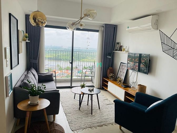 Hình ảnh C/hộ Masteri Thảo Điền giá thuê 25 triệu, 3PN – 98m2 – full nội thất
