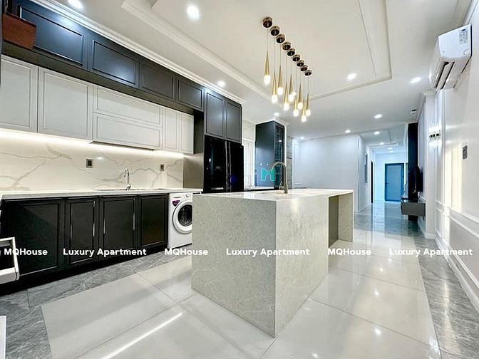 Hình ảnh Căn Hộ Dịch Vụ full nội thât thiết kế sang chảnh