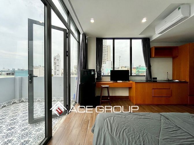 Hình ảnh Quận 3 - 1PN ban công, thang máy, hầm xe, kế Phạm Ngọc Thạch, Pastuer