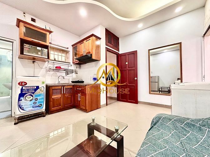 Hình ảnh 🌈🌈CH 1PN Tách bếp, ban công, giặt riêng ✅ LÊ VĂN SỸ
