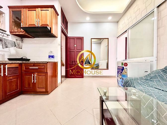Hình ảnh 🌈🌈CH 1PN Tách bếp, ban công, giặt riêng ✅ LÊ VĂN SỸ
