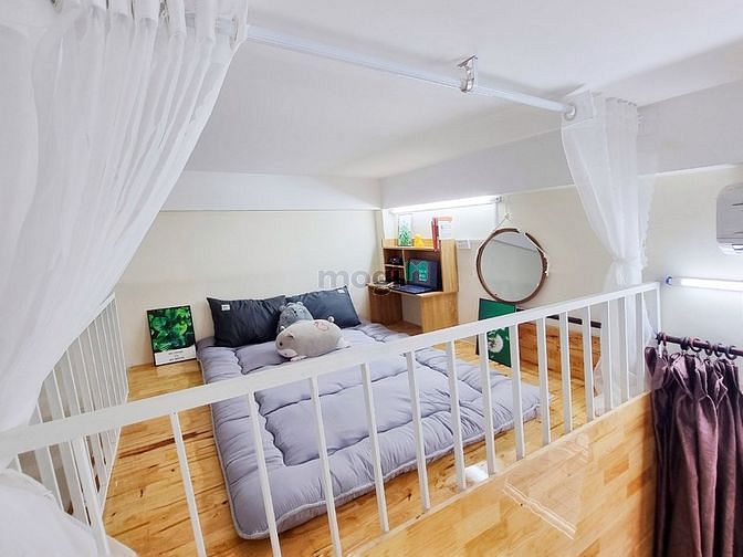 Hình ảnh Trống Sẵn Căn Hộ Dạng Duplex Cửa Sổ Siêu Rộng 45m2 Ngay Chợ Tân Bình