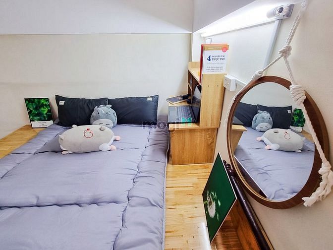 Hình ảnh Trống Sẵn Căn Hộ Dạng Duplex Cửa Sổ Siêu Rộng 45m2 Ngay Chợ Tân Bình