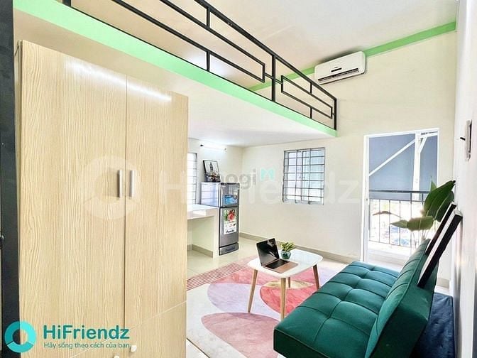 Hình ảnh DUPLEX full nội thất ban công/cửa sổ sát cầu Ng Văn Cừ