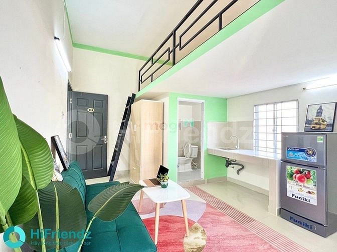 Hình ảnh DUPLEX full nội thất ban công/cửa sổ sát cầu Ng Văn Cừ