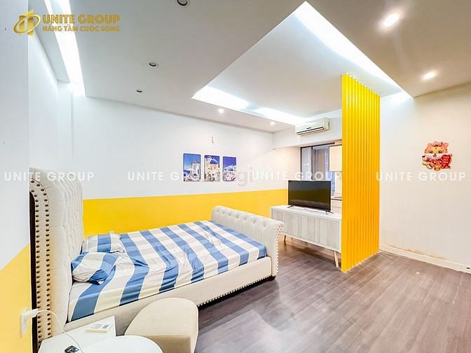 Hình ảnh CHDV mini cao cấp 1 phòng ngủ bancol của sổ lớn kết bên Q1