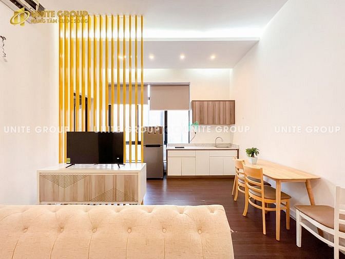 Hình ảnh CHDV mini cao cấp 1 phòng ngủ bancol của sổ lớn kết bên Q1