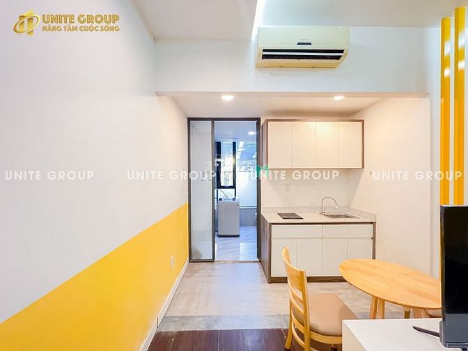 Hình ảnh CHDV mini cao cấp 1 phòng ngủ bancol của sổ lớn kết bên Q1
