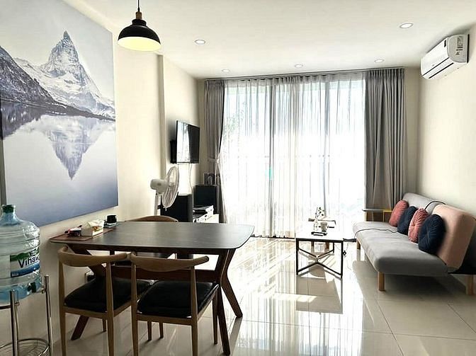 Hình ảnh CHDV mini cao cấp 1 phòng ngủ bancol của sổ lớn kết bên Q1