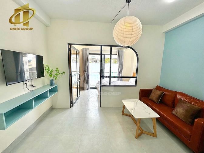 Hình ảnh Studio Full nội thất_bancon lớn_ Võ Thị Sáu_Quận 1
