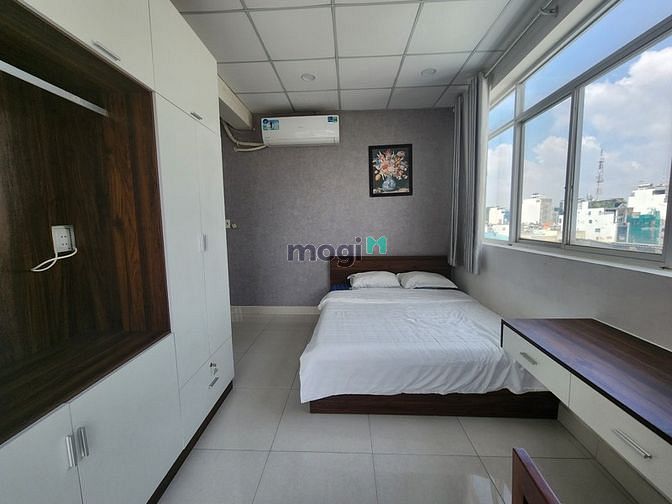 Hình ảnh Căn Hộ 1PN Tách bếp - Bancol, cửa sổ thoáng - Full NT - Khu Sân Bay