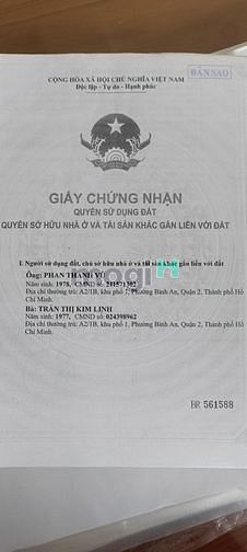 Hình ảnh Bán nhà 2 mặt tiền, đang cho thuê 9 triệu/tháng.