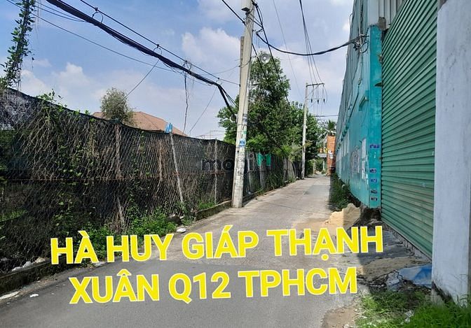 Hình ảnh 5,02 x 19,2 có 3 tỷ hà huy giáp thạnh xuân quận 12 tphcm