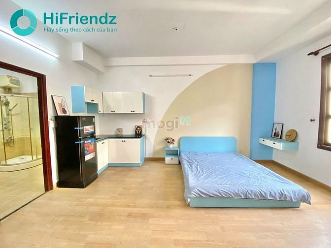 Hình ảnh ✨Studio cửa sổ ban công cực thoáng có bếp xa giường gần cv Gia Định