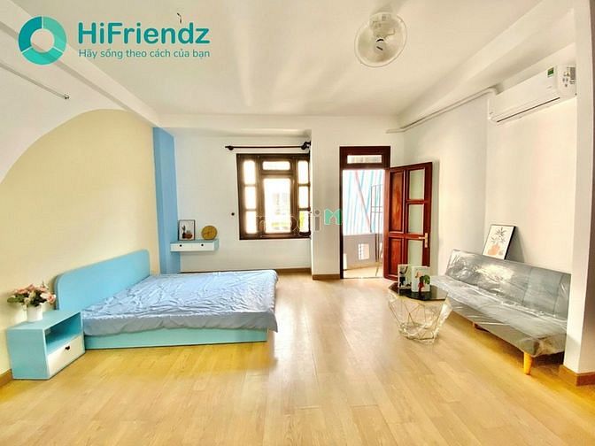 Hình ảnh ✨Studio cửa sổ ban công cực thoáng có bếp xa giường gần cv Gia Định