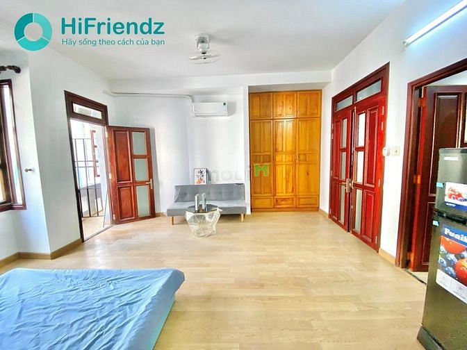 Hình ảnh ✨Studio cửa sổ ban công cực thoáng có bếp xa giường gần cv Gia Định