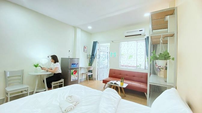 Hình ảnh Studio_ban công 30m2_Sát CV 23/9, Bùi Viện, Bến Thành, Cầu ông Lãnh