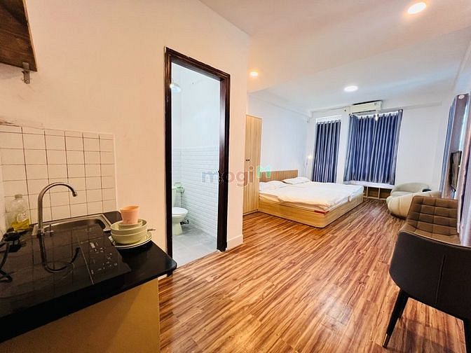 Hình ảnh [Q4] 1PN ban công gần Cảng Sài Gòn, Bạch Đằng, Tôn Đức Thắng, ĐH Luật