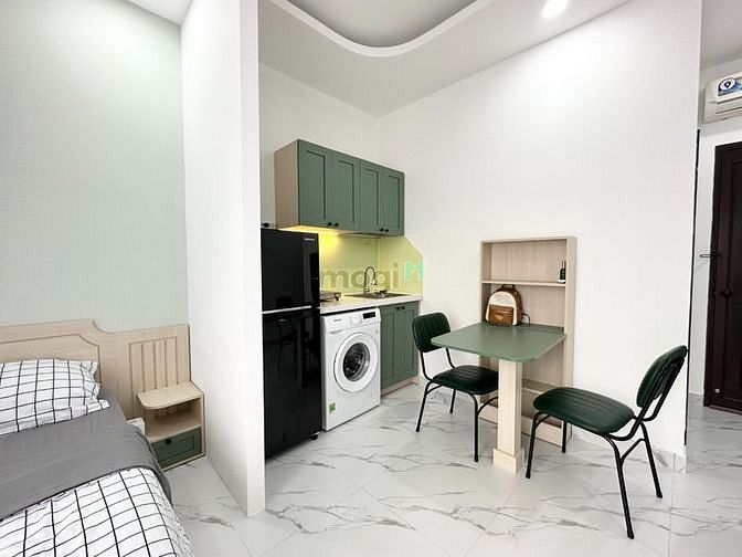 Hình ảnh Studio bancol, trang bị nội thất cao cấp, máy giặt riêng