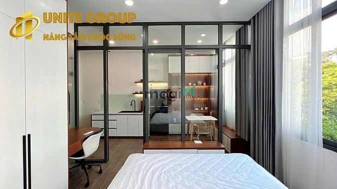 Hình ảnh Thuê Căn Hộ Mới 40m2 Full Nội Thất Ngay Nơ Trang Long Gần ĐH Văn Lang