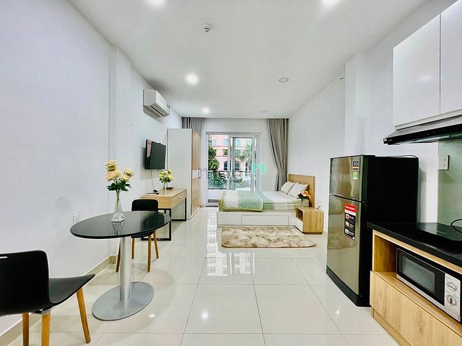 Hình ảnh Studio Full Nội Thất Siêu Thoáng Mát Ngay Cổng Trường Văn Lang CS3