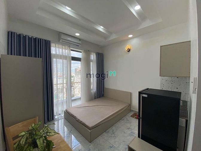 Hình ảnh Studio bancol thoáng mát, full nội thất phường 8, Tân Bình