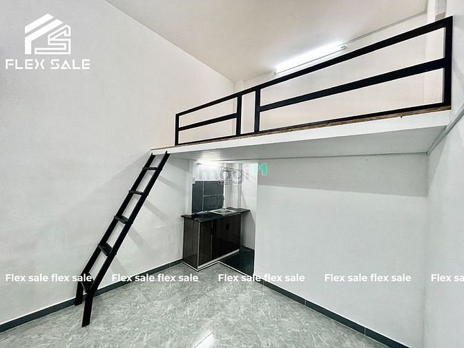Hình ảnh Duplex nội thất cơ bản gác cao không đụng đầu
