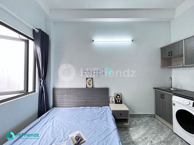 Hình ảnh Căn Hộ có Bancol-cửa sổ-full nội thất-máy giặt riêng. P.13 Tân Bình