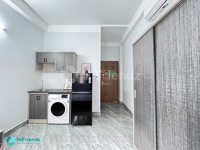 Hình ảnh Căn Hộ có Bancol-cửa sổ-full nội thất-máy giặt riêng. P.13 Tân Bình