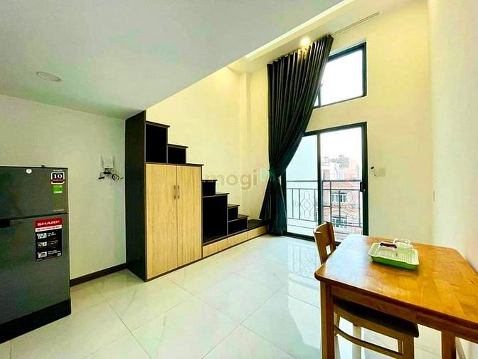 Hình ảnh Căn Hộ 50m2 Mới 100% Full Nội Thất Gác Cao 1m8 Hoà Bình - Đầm Sen
