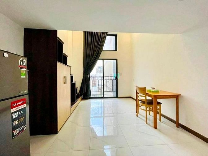 Hình ảnh Căn Hộ 50m2 Mới 100% Full Nội Thất Gác Cao 1m8 Hoà Bình - Đầm Sen
