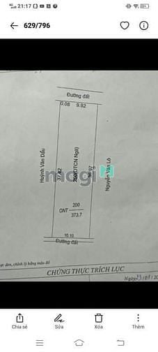 Hình ảnh Bán GẤP đất sau chợ Cẩm Giang. • DT 10×37 FULL thổ cư (có bán lẻ 5m)