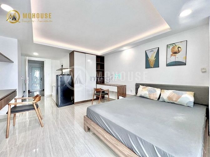 Hình ảnh Cho Thuê🌈CH Studio Balcon-1PN riêng(Full Tiện Ích)- 🌈Nguyễn Trãi, Q1
