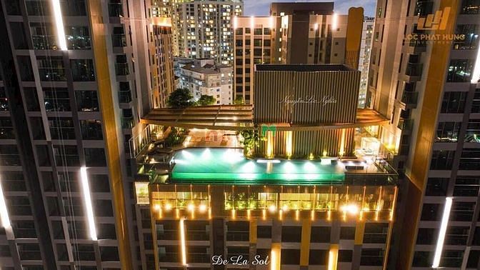 Hình ảnh 18-23tr cho thuê De La Sol 2PN, Studio 12-15tr full nội thất Quận 4