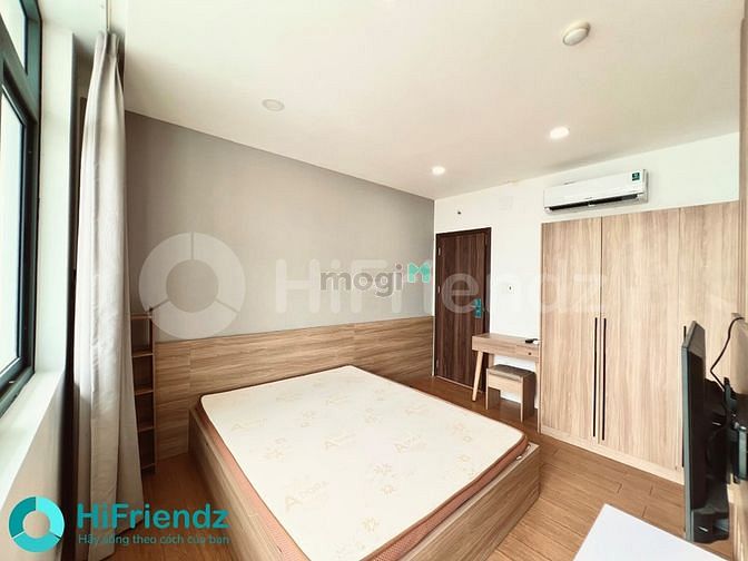 Hình ảnh Studio_BAN CÔNG_Full nội thất gỗ cao cấp_45m2_chợ Tân Định_Hồ con rùa