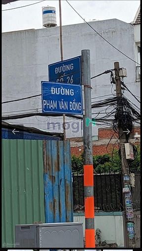 Hình ảnh TIN THẬT:Còn 1 lô 5x16 đường 26 Phạm Văn Đồng, P. Hiệp Bình Chánh,TĐ