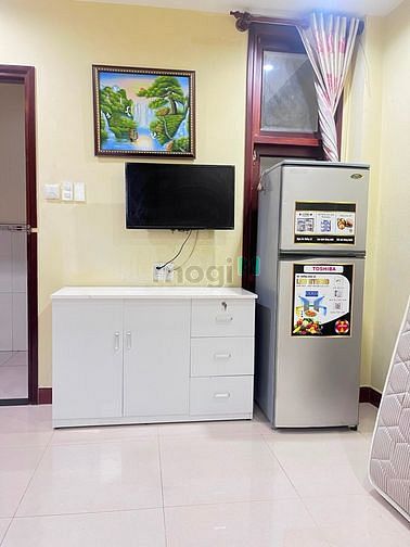 Hình ảnh phòng studio, giờ tự do, không chung chủ, đầy đủ nội thất, thang máy