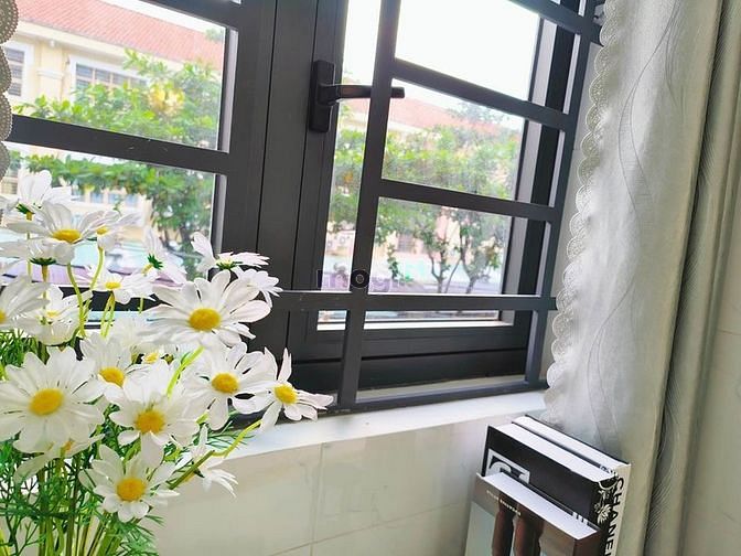 Hình ảnh phòng trọ tân phú, đầy đủ nội thất, khóa vân tay, thang máy