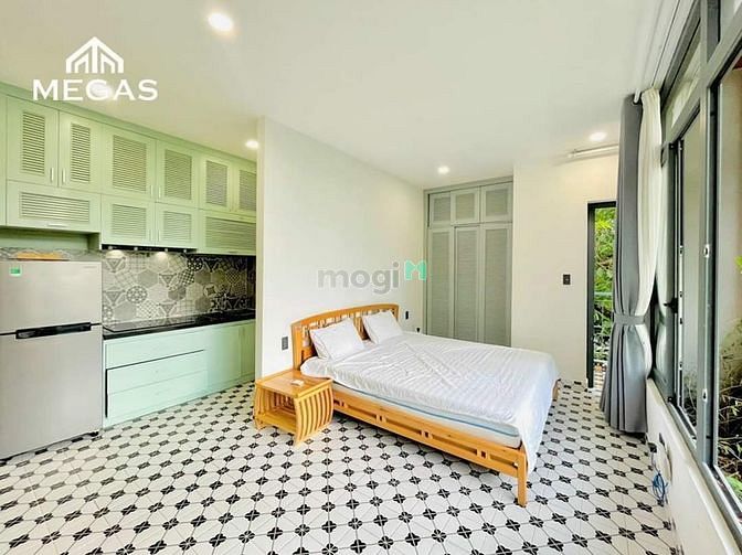 Hình ảnh Căn Hộ Studio Ban Công Full NT Indochine Ngay Khu Biệt Thự Trần Não Q2