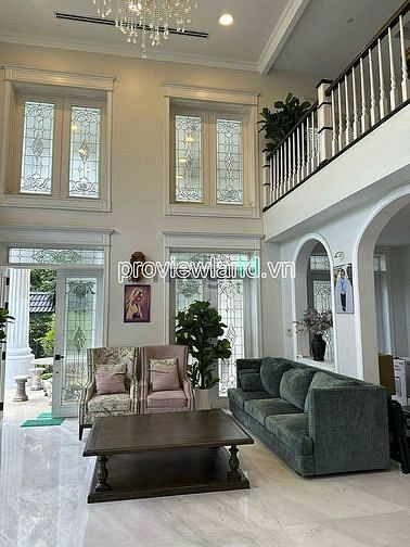 Hình ảnh Cho thuê biệt thự Thảo Điền, hồ bơi + sân vườn, 4 tầng, 400m2 đất, 4PN
