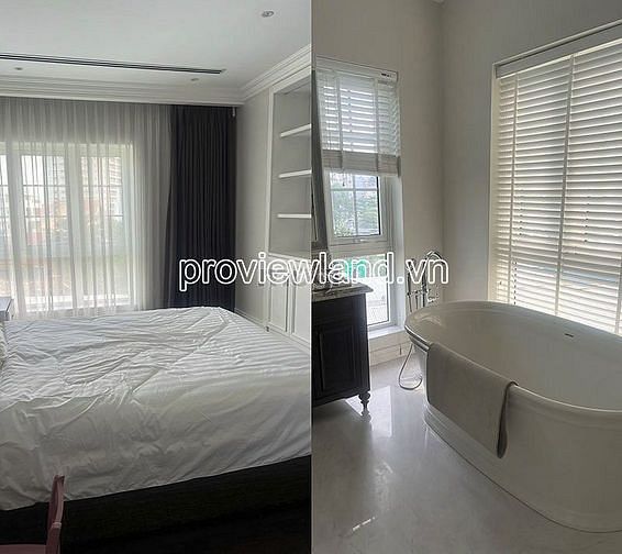 Hình ảnh Cho thuê biệt thự Thảo Điền, hồ bơi + sân vườn, 4 tầng, 400m2 đất, 4PN