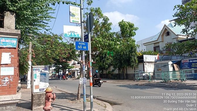 Hình ảnh Bán Đất 2 MT đường 46, Phường Thảo Điền, Quận 2, Xây 7 Tầng giảm 4 tỷ