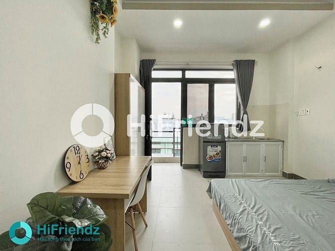 Hình ảnh Mb6623 nạp rút nhanh chóng Studio full nội thất ban công, thang máy, gần Vòng Xoay Phú Lâm