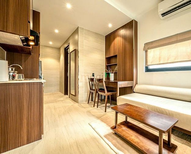 Hình ảnh 📍CỰC PHẨM TRỞ LẠI - 1PN TONE GỖ ẤM ngay trung tâm Trần Não
