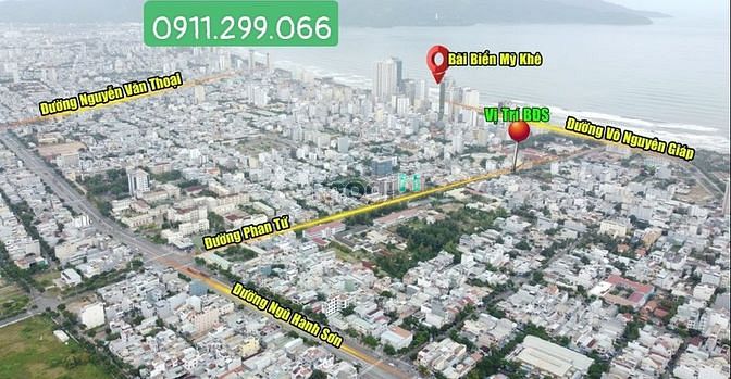Hình ảnh Đất biển Đà Nẵng, ngay trục chính Phan Tứ,cách biển Mỹ Khê 100m