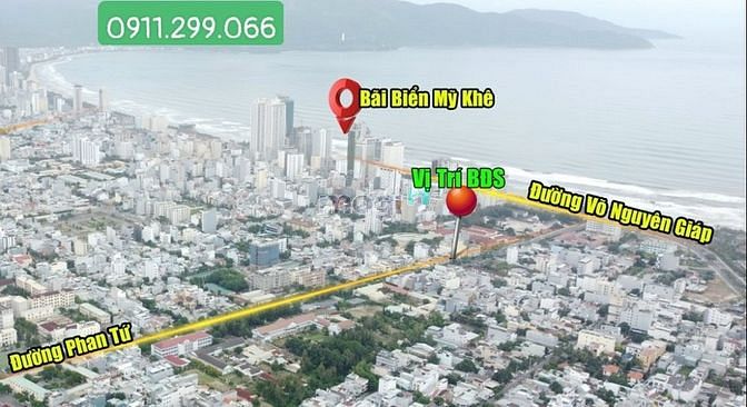 Hình ảnh Đất biển Đà Nẵng, ngay trục chính Phan Tứ,cách biển Mỹ Khê 100m